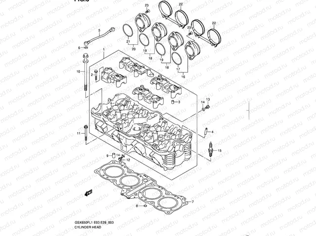 3 - CYLINDER HEAD