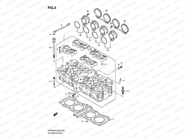 3 - CYLINDER HEAD