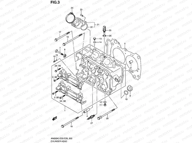 3 - CYLINDER HEAD
