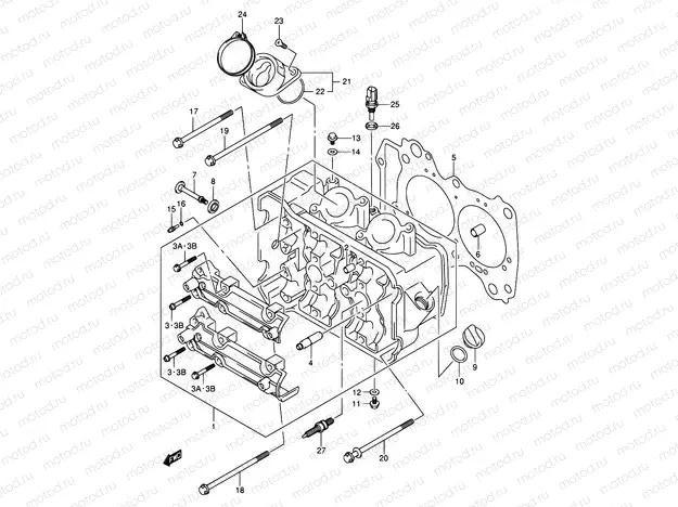 3 - CYLINDER HEAD