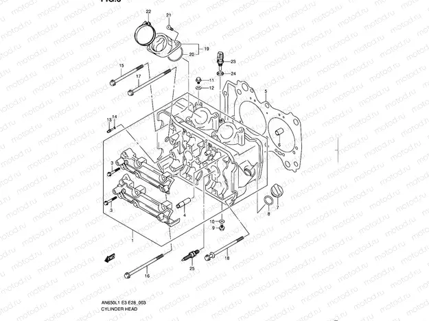 3 - CYLINDER HEAD