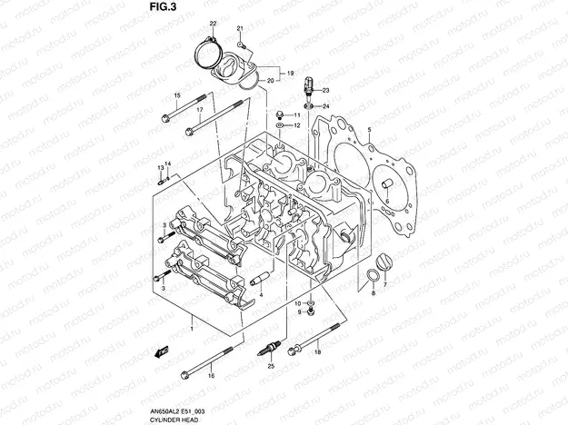 3 - CYLINDER HEAD