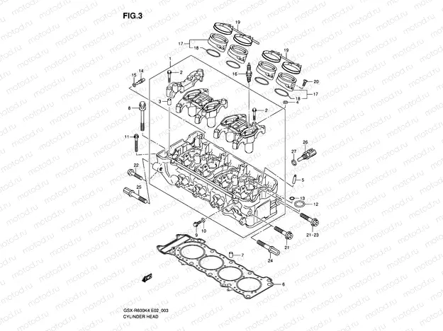 3 - CYLINDER HEAD