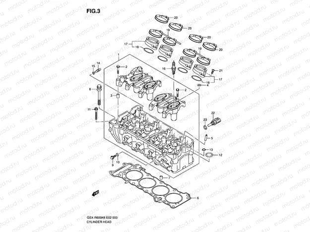 3 - CYLINDER HEAD