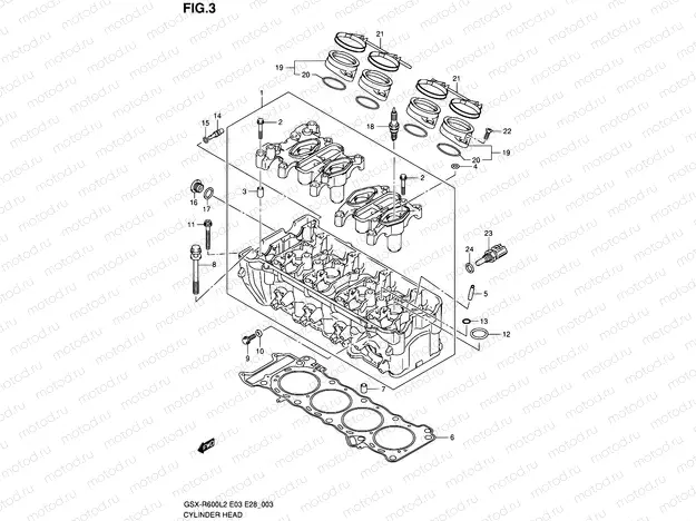 3 - CYLINDER HEAD