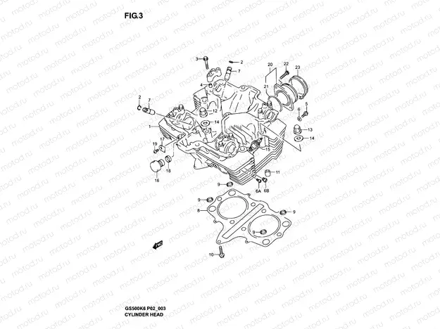 3 - CYLINDER HEAD