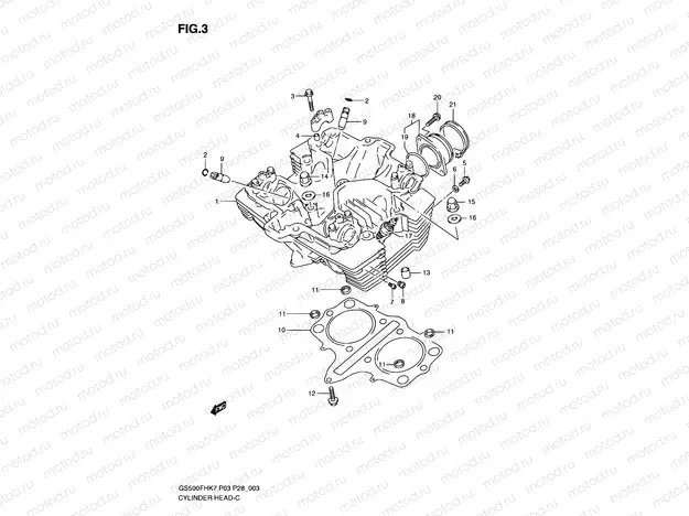 3 - CYLINDER HEAD