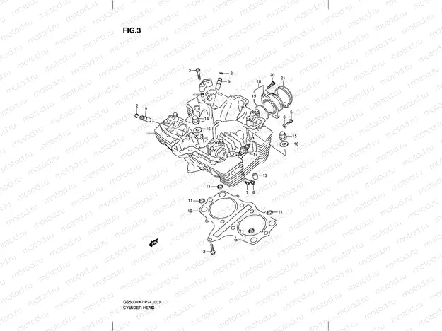 3 - CYLINDER HEAD