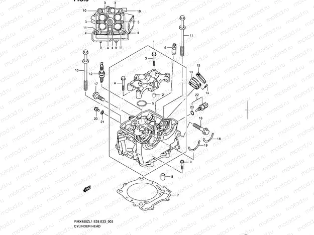 3 - CYLINDER HEAD