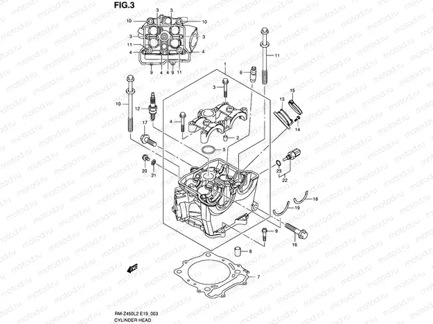 3 - CYLINDER HEAD