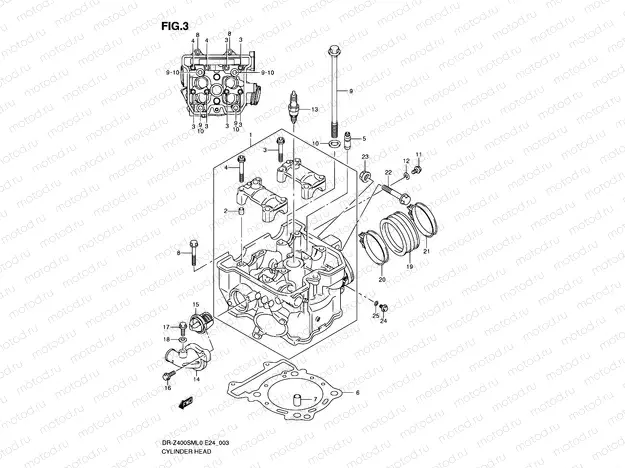 3 - CYLINDER HEAD