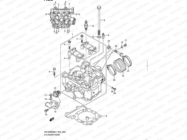 3 - CYLINDER HEAD