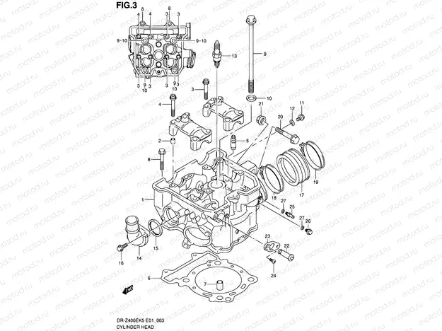 3 - CYLINDER HEAD