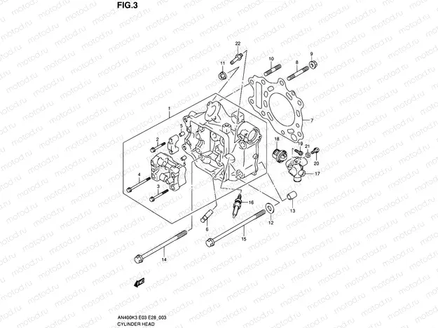 3 - CYLINDER HEAD