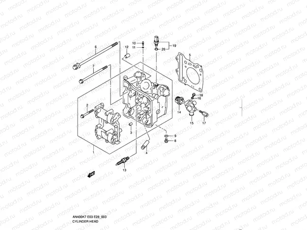 3 - CYLINDER HEAD