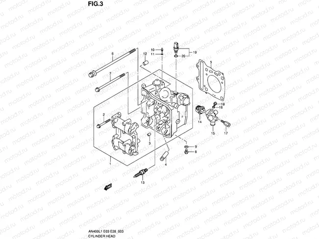 3 - CYLINDER HEAD