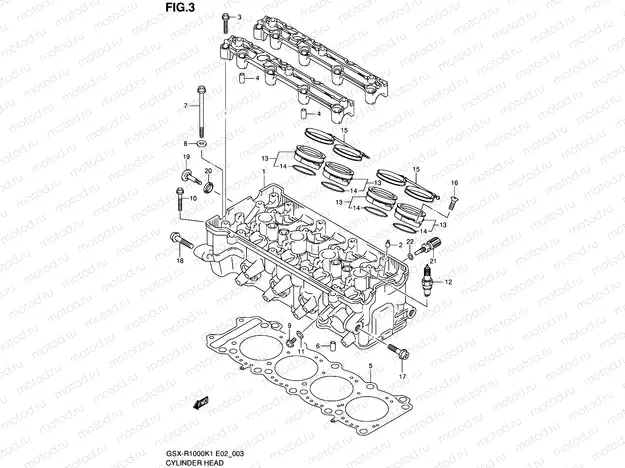 3 - CYLINDER HEAD