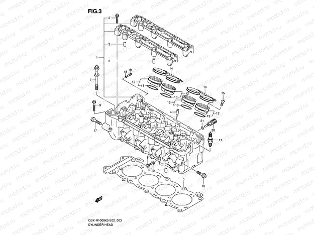 3 - CYLINDER HEAD