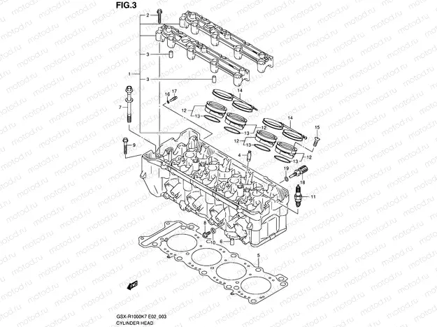 3 - CYLINDER HEAD