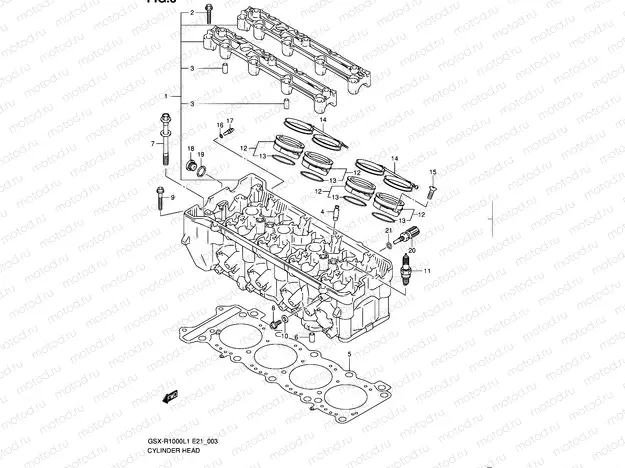 3 - CYLINDER HEAD