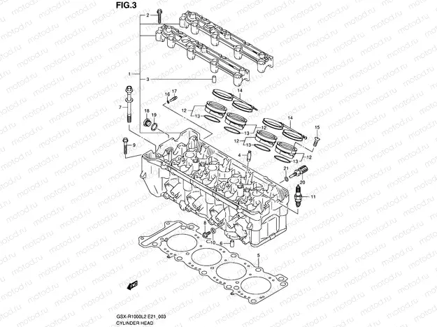 3 - CYLINDER HEAD