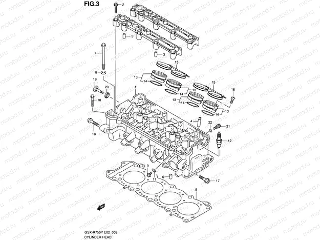 3 - CYLINDER HEAD