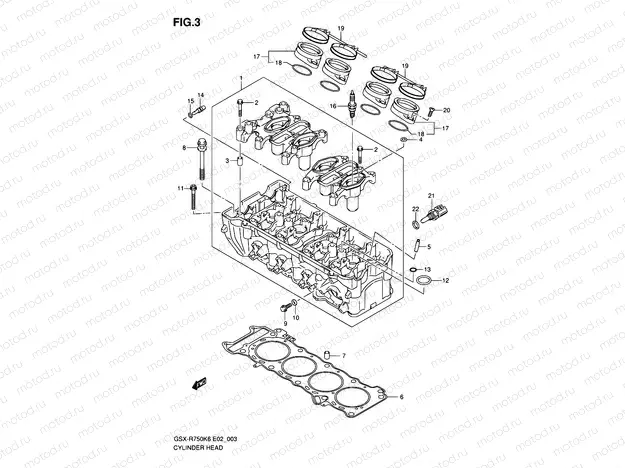 3 - CYLINDER HEAD
