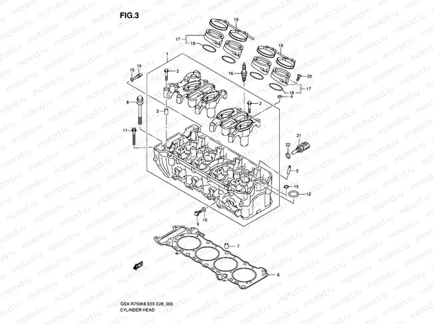 3 - CYLINDER HEAD