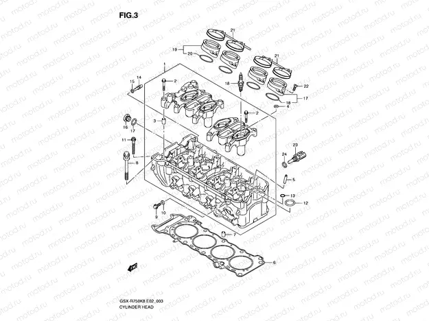 3 - CYLINDER HEAD
