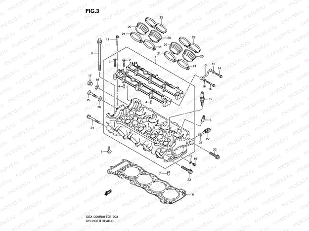 3 - CYLINDER HEAD
