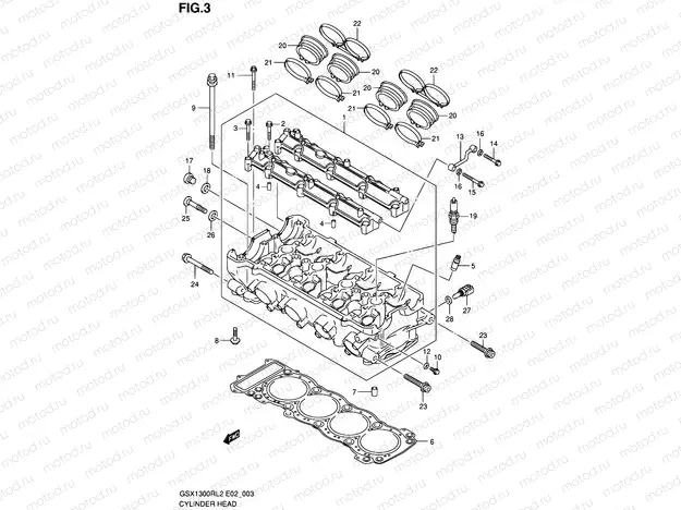 3 - CYLINDER HEAD