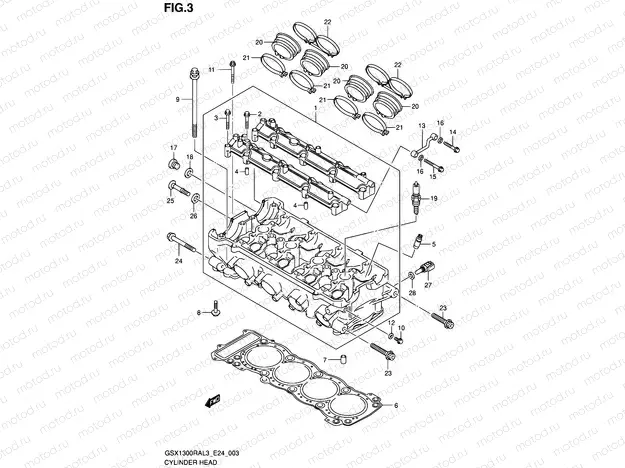 3 - CYLINDER HEAD