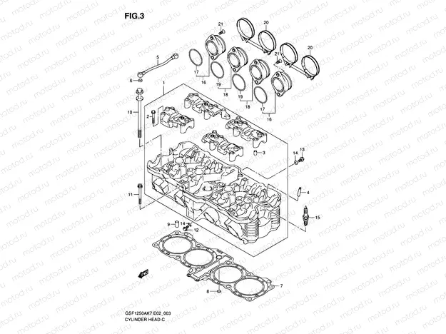3 - CYLINDER HEAD