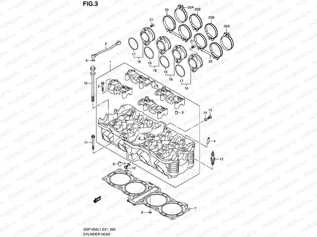 3 - CYLINDER HEAD