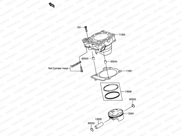 3 - CYLINDER/PISTON
