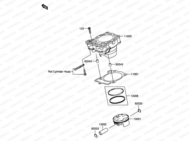 3 - CYLINDER/PISTON