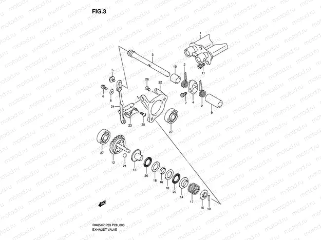 3 - EXHAUST VALVE