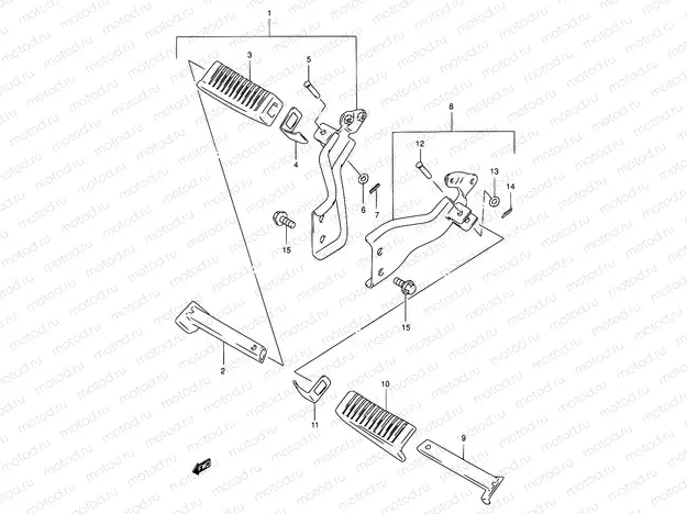 30 - FOOTREST