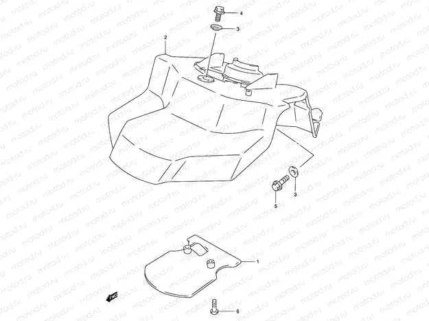 30 - FRONT FENDER
