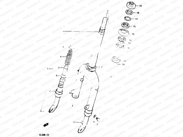 30 - FRONT FORK
