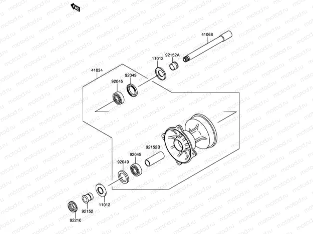 30 - FRONT HUB