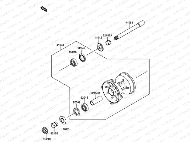 30 - FRONT HUB