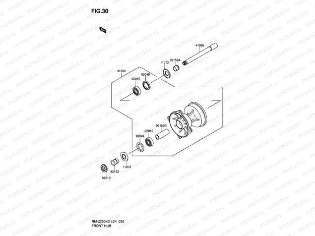 30 - FRONT HUB