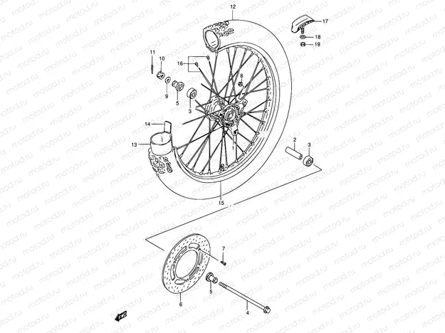 30 - FRONT WHEEL