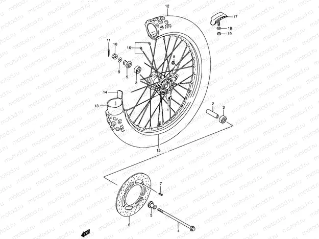30 - FRONT WHEEL