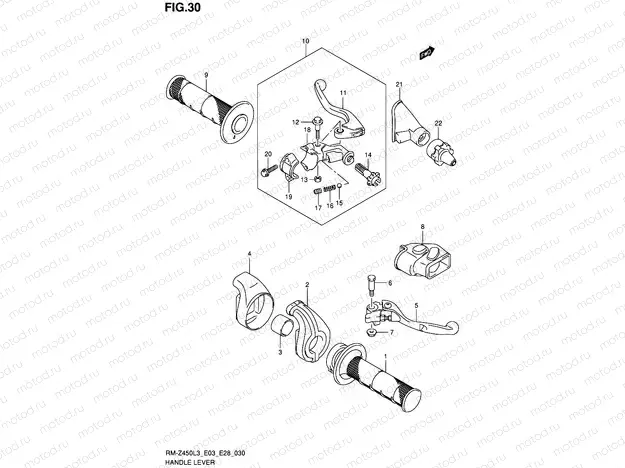 30 - HANDLE LEVER