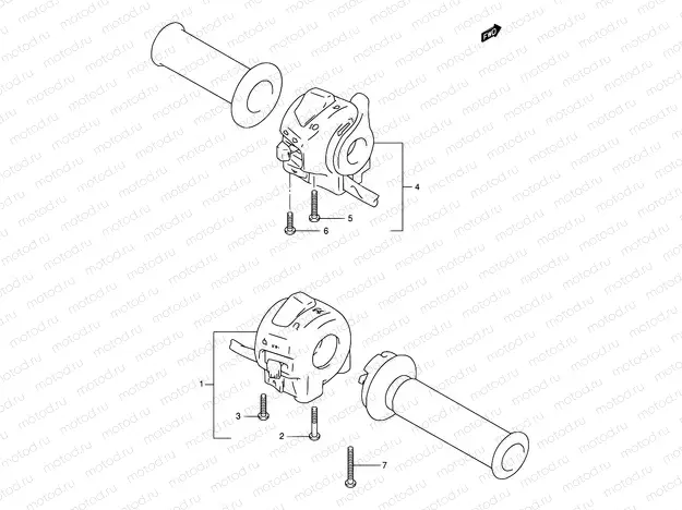 30 - HANDLE SWITCH
