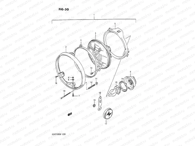 30 - HEADLAMP