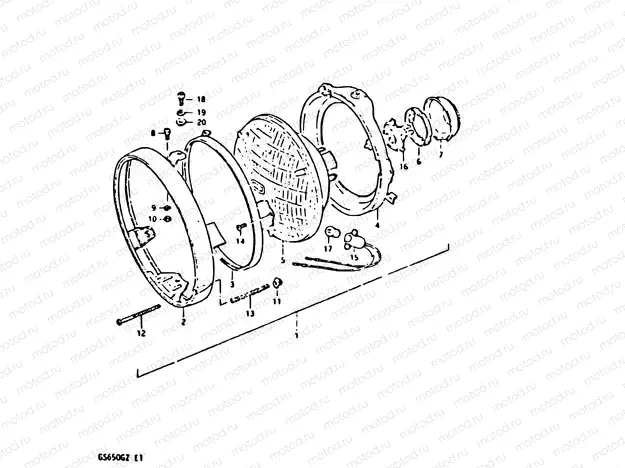 30 - HEADLAMP (E02)