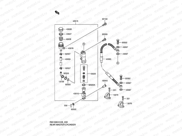 30 - REAR MASTER CYLINDER